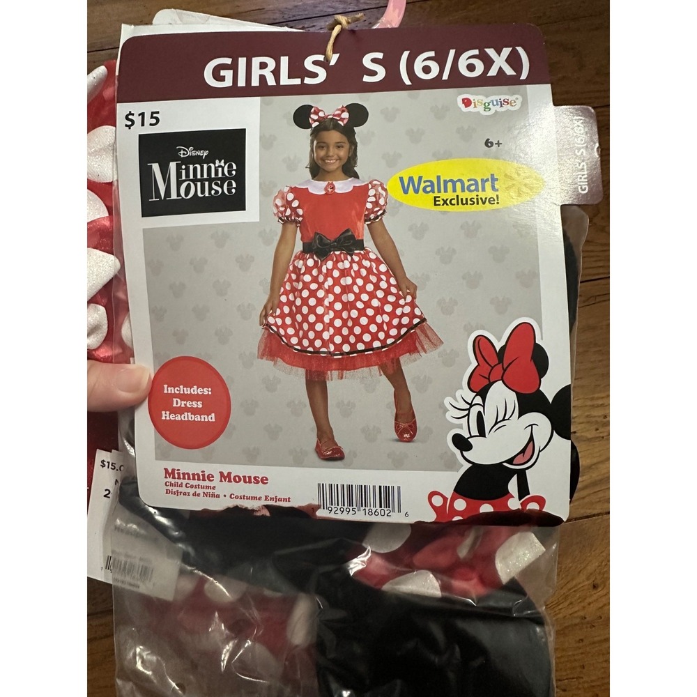 minnie mouse halloween costume‎ NWT 6- 6x